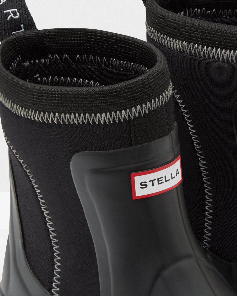 Men Hunter Stella Mccartney X | Chelsea Boots Black | NZ-74693-QWZT